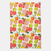 Zitrusfrüchte Geschirrtuch (Vertikal)