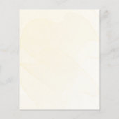 Zitrusfrüchte-Haushalt Brautdusche Einladung (Rückseite)