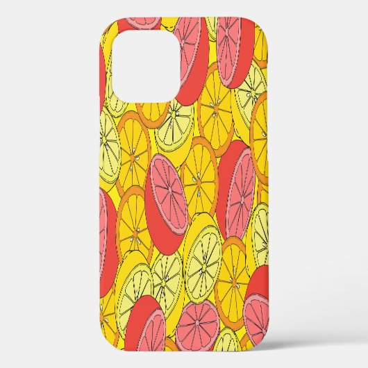 Zitrusfrüchte Helles, nahtloses Muster Case-Mate iPhone Hülle (Rückseite)