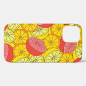 Zitrusfrüchte Helles, nahtloses Muster Case-Mate iPhone Hülle (Rückseite (Horizontal))