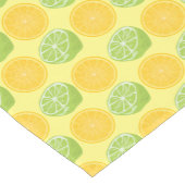Zitrusfrüchte Hellgelb Kurzer Tischläufer (Ecke)