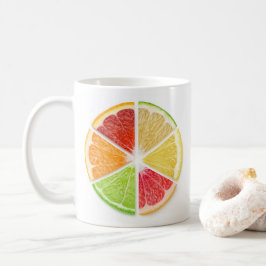 Zitrusfrüchte Kaffeetasse
