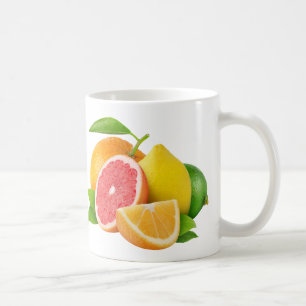 Zitrusfrüchte Kaffeetasse