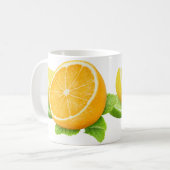 Zitrusfrüchte Kaffeetasse (Vorderseite Links)
