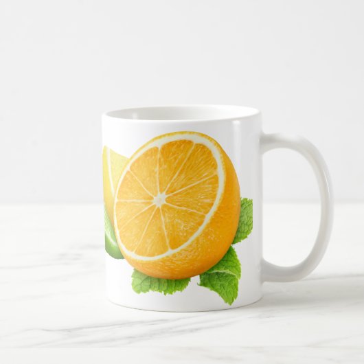 Zitrusfrüchte Kaffeetasse (Rechts)