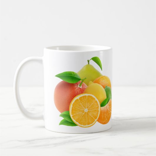 Zitrusfrüchte Kaffeetasse (Links)