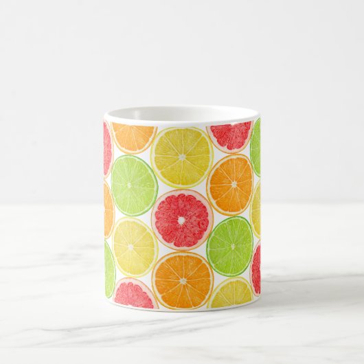 Zitrusfrüchte Kaffeetasse (Mittel)