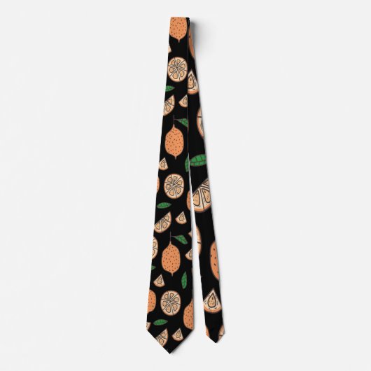Zitrusfrüchte Krawatte (Vorderseite)