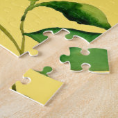 Zitrusfrüchte, lebendiges Aquarellmuster. Puzzle (Seite)