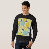 Zitrusfrüchte, lebendiges, nahtloses Muster. Sweatshirt (Vorne ganz)