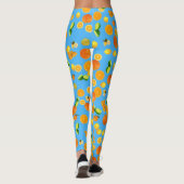 Zitrusfrüchte Leggings (Rückseite)