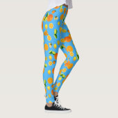 Zitrusfrüchte Leggings (Rechts)