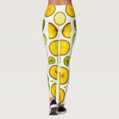 Zitrusfrüchte Leggings (Rückseite)