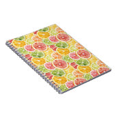 Zitrusfrüchte Limette Zitrone Orange Grapefruit Notizblock (Rechte Seite)