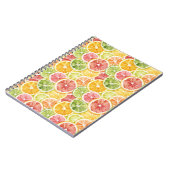Zitrusfrüchte Limette Zitrone Orange Grapefruit Notizblock (Linke Seite)