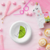 Zitrusfrüchte Limon Pappteller (Party)