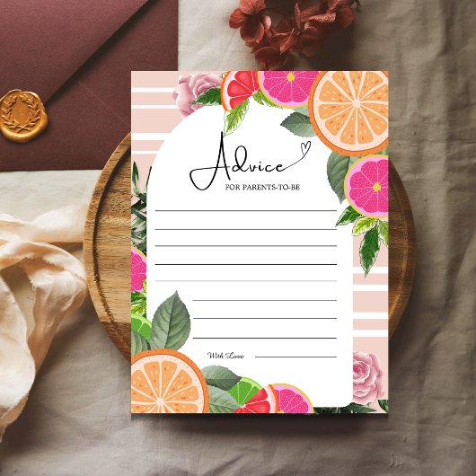 Zitrusfrüchte mit Blumenbeeren: Ratschlag für die