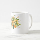 Zitrusfrüchte mit Zestful Ernte Kaffeetasse (VorderseiteRechts)