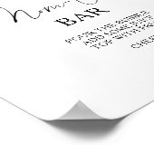 Zitrusfrüchte - Mon-osa-Bar-Poster Poster (Ecke)