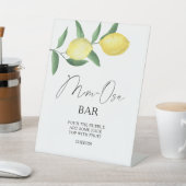 Zitrusfrüchte - Mon-osa-Bar-Poster Sockelschild (In SItu)