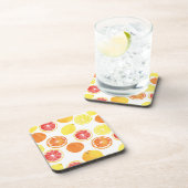 Zitrusfrüchte-Muster Getränkeuntersetzer (Rechte Seite)