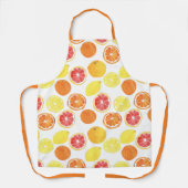Zitrusfrüchte-Muster Schürze (Vorderseite)
