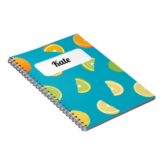 Zitrusfrüchte Notizblock (Rechte Seite)