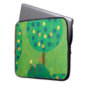 Zitrusfrüchte oder Garten Laptopschutzhülle (Vorderseite Links)
