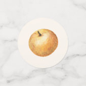 Zitrusfrüchte, orangefarbene Blüten Brautparty Par Konfetti (Klein Vorderseite)