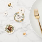 Zitrusfrüchte, orangefarbene Blüten Brautparty Par Konfetti (Gruppe)