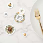 Zitrusfrüchte, orangefarbene Blüten Brautparty Par Konfetti (Gruppe)