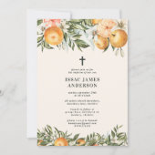 Zitrusfrüchte, Orangen + Blüten Taufe (Vorderseite)