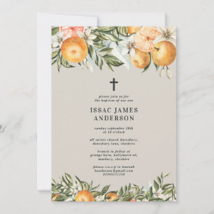 Zitrusfrüchte, Orangen + Blüten Taufe