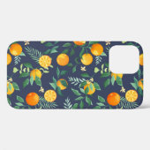 Zitrusfrüchte: Orangen mit tropischem Flair Case-Mate iPhone Hülle (Rückseite (Horizontal))