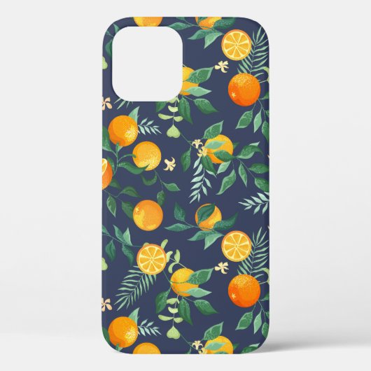 Zitrusfrüchte: Orangen mit tropischem Flair Case-Mate iPhone Hülle (Rückseite)