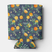 Zitrusfrüchte: Orangen mit tropischem Flair Dosenkühler (Rückseite)