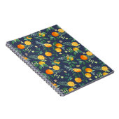 Zitrusfrüchte: Orangen mit tropischem Flair Notizblock (Rechte Seite)