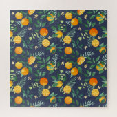 Zitrusfrüchte: Orangen mit tropischem Flair Puzzle (Horizontal)