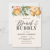 Zitrusfrüchte, Orangen und Blütenbrunch (Vorderseite)