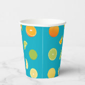 Zitrusfrüchte Pappbecher (Rechts)