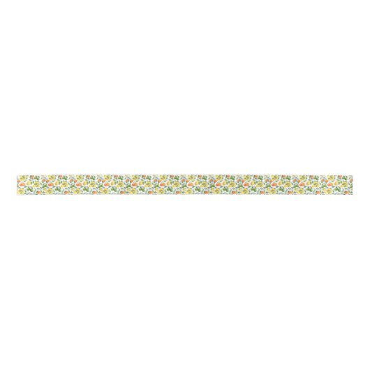 Zitrusfrüchte Ribbon Satinband (Vorderseite)