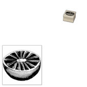 Zitrusfrüchte Rosa Grapefruit Briefmarke Gummistempel (Stempel)