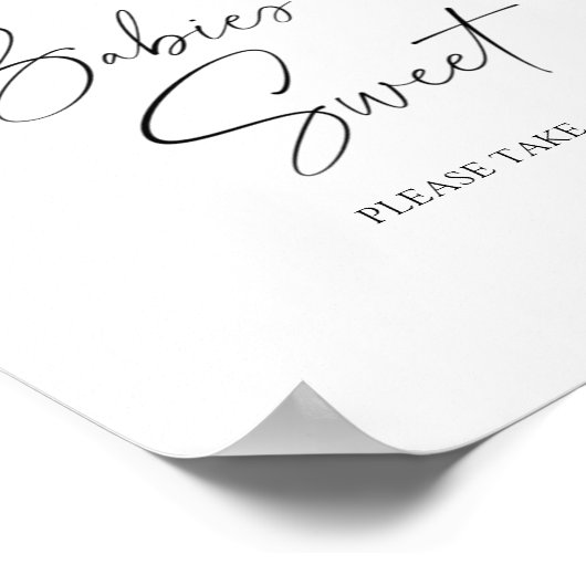 Zitrusfrüchte - Säuglinge sind Süßkartoffeln Poster (Ecke)