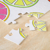 Zitrusfrüchte Scheiben Grapefruit Lemon Orange Lim Puzzle (Seite)