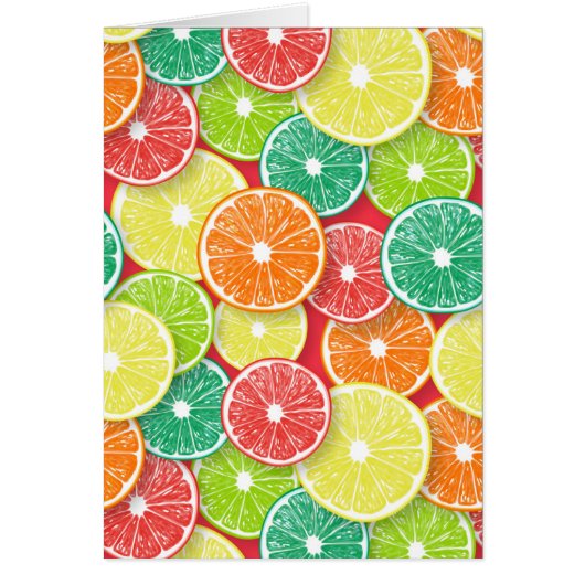 Zitrusfrüchte-Scheiben Pop Art 2 (Vorne)