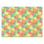 Zitrusfrüchte-Scheiben Pop Art 2 Tischdecke (Vorderseite (Horizontal))