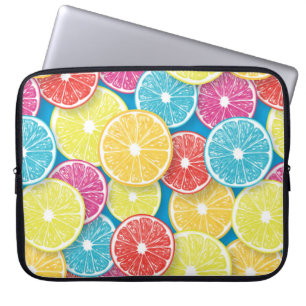 Zitrusfrüchte Scheiben Pop Art Laptopschutzhülle