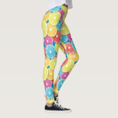 Zitrusfrüchte Scheiben Pop Art Leggings (Rechts)