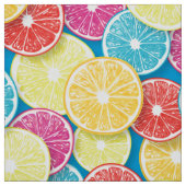 Zitrusfrüchte Scheiben Pop Art Stoff (Muster)
