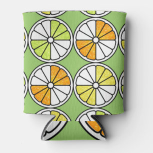 Zitrusfrüchte, Sommer nahtlos. Dosenkühler